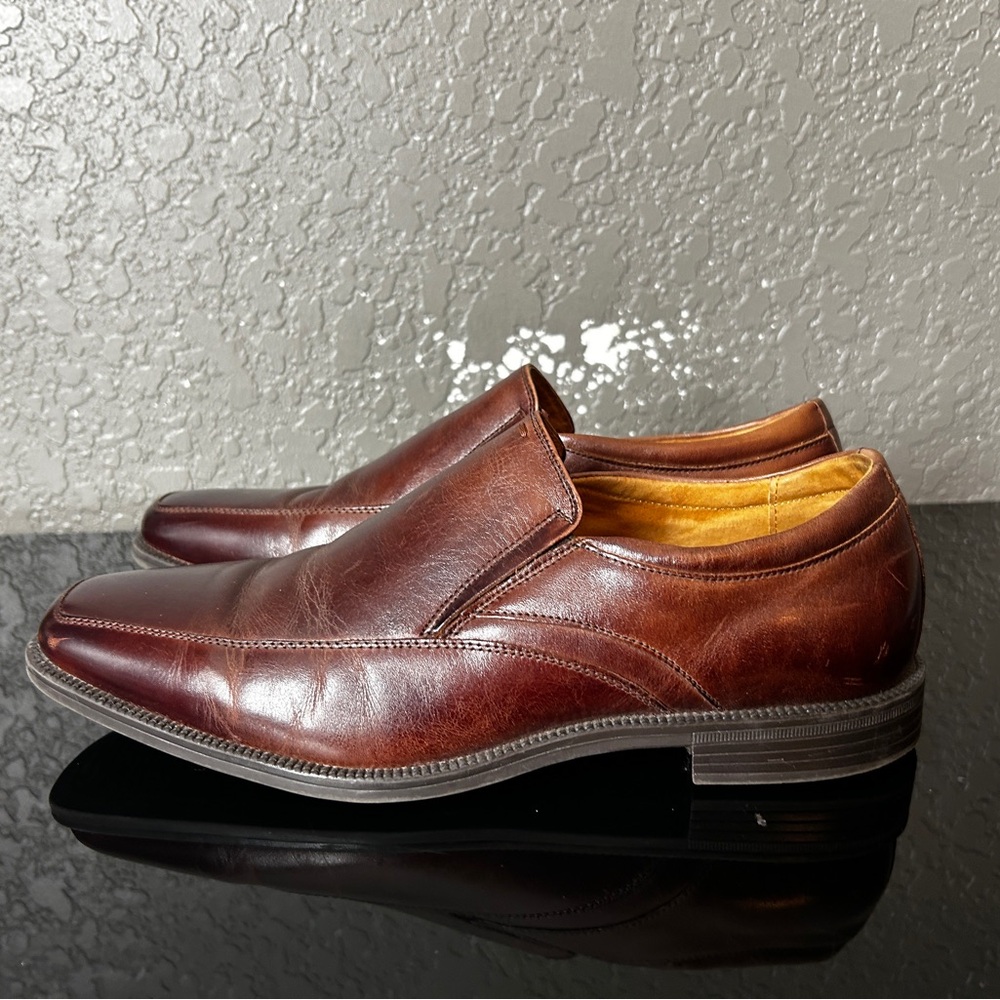 Men's Brown Leather Loafers